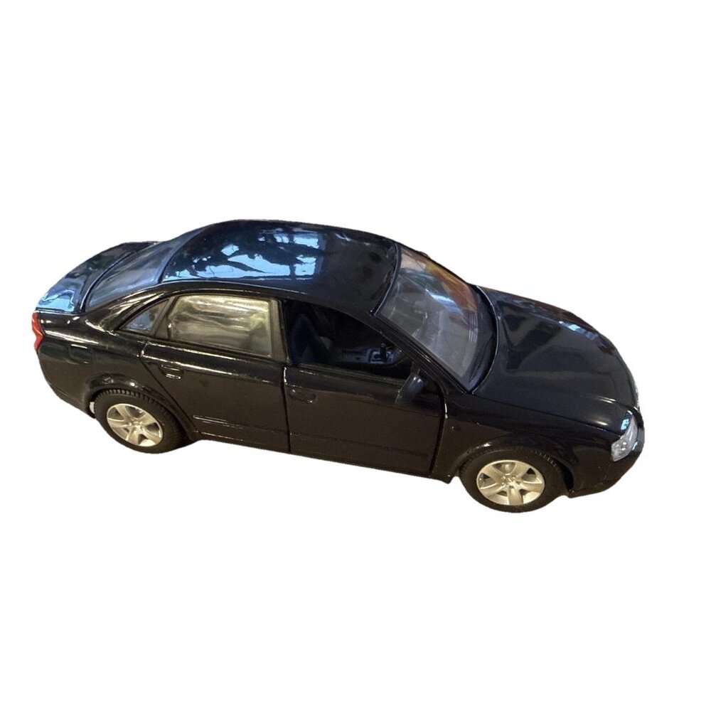 Audi A4, Black - Maisto - 1/24 scale Diecast Model Toy Car V6-3.0